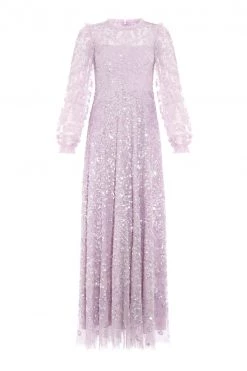 Needle & Thread Holding LTD Seren Long Sleeve Gown