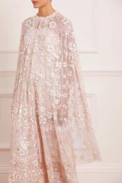 Needle & Thread Holding LTD Shimmer Fairytale Midaxi Cape All - Womenswear