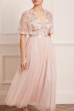 Needle & Thread Holding LTD All - Womenswear Shimmer Primrose Bodice Ankle Gown