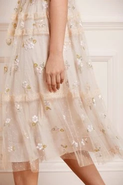 Needle & Thread Holding LTD Shimmer Primrose Midaxi Dress 15 Needle & Thread Holding LTD Shimmer Primrose Midaxi Dress