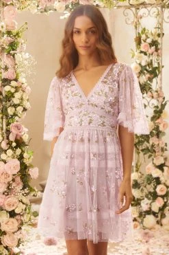 Needle & Thread Holding LTD All - Womenswear Shimmer Primrose Mini Dress