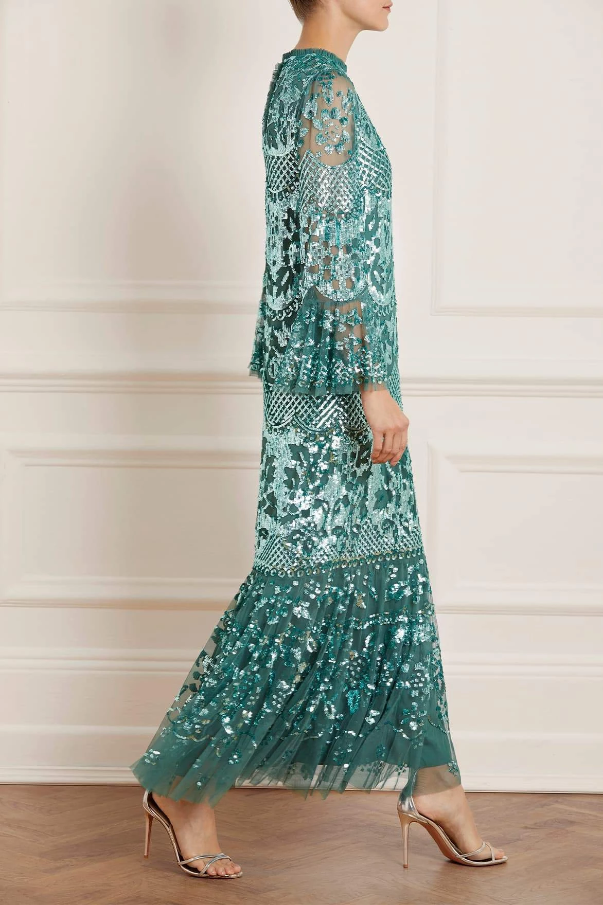 Needle & Thread Holding LTD Snowdrop Gown All - Womenswear 4 Needle & Thread Holding LTD Snowdrop Gown All - Womenswear