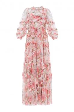 Needle & Thread Holding LTD All - Womenswear Summer Song Diamond Ruffle Gown