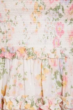 Needle & Thread Holding LTD Sunrise Bloom Cotton Mini Dress All - Womenswear