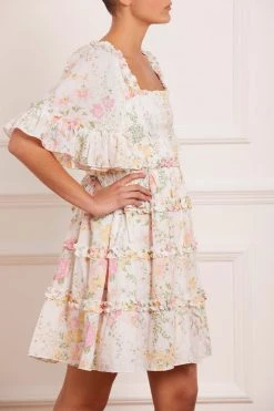 Needle & Thread Holding LTD Sunrise Bloom Cotton Mini Dress All - Womenswear