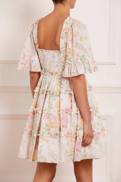 Needle & Thread Holding LTD Sunrise Bloom Cotton Mini Dress All - Womenswear