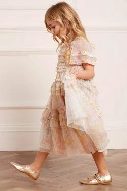 Needle & Thread Holding LTD Sunrise Bloom Smocked Kids Dress All-Kids