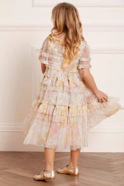Needle & Thread Holding LTD Sunrise Bloom Smocked Kids Dress All-Kids