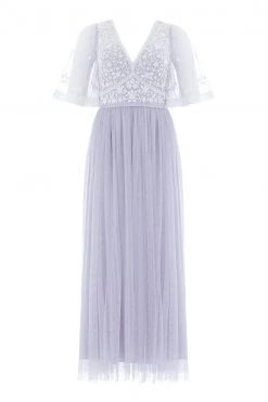 Needle & Thread Holding LTD Sweetheart Lace Bodice Ankle Gown