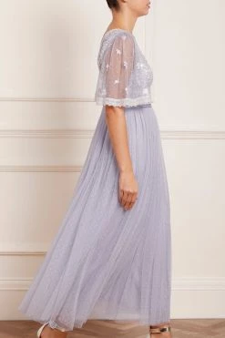 Needle & Thread Holding LTD Sweetheart Lace Bodice Ankle Gown