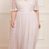 Needle & Thread Holding LTD Sweetheart Lace Bodice Ankle Gown New Arrivals
