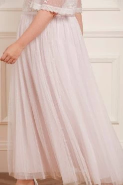 Needle & Thread Holding LTD Sweetheart Lace Bodice Ankle Gown New Arrivals