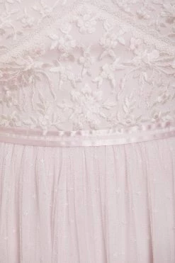 Needle & Thread Holding LTD Sweetheart Lace Bodice Ankle Gown New Arrivals