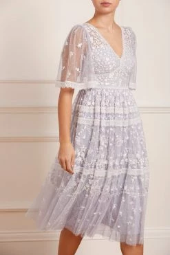 Needle & Thread Holding LTD Sweetheart Lace Midaxi Dress