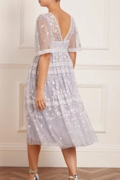 Needle & Thread Holding LTD Sweetheart Lace Midaxi Dress