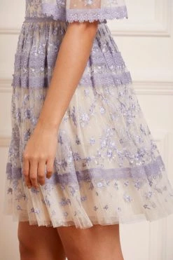 Needle & Thread Holding LTD New Arrivals Sweetheart Lace Mini Dress