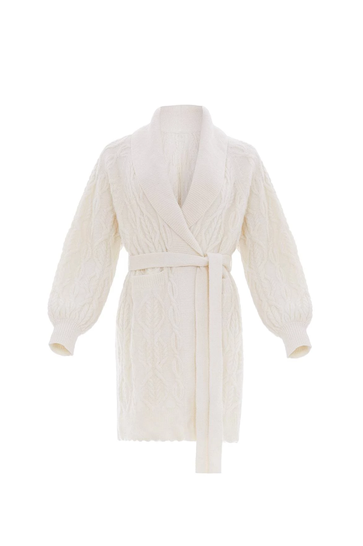 Needle & Thread Holding LTD All - Womenswear Twisted Cable Knee Length Cardigan 2 Needle & Thread Holding LTD All - Womenswear Twisted Cable Knee Length Cardigan