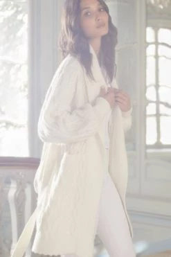 Needle & Thread Holding LTD All - Womenswear Twisted Cable Knee Length Cardigan 15 Needle & Thread Holding LTD All - Womenswear Twisted Cable Knee Length Cardigan