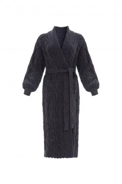 Needle & Thread Holding LTD Twisted Cable Maxi Cardigan