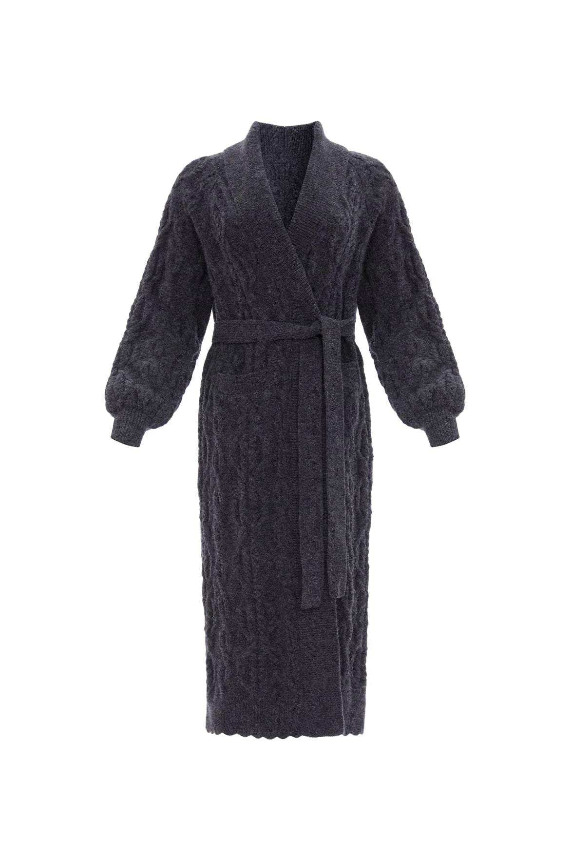 Needle & Thread Holding LTD Twisted Cable Maxi Cardigan 2 Needle & Thread Holding LTD Twisted Cable Maxi Cardigan