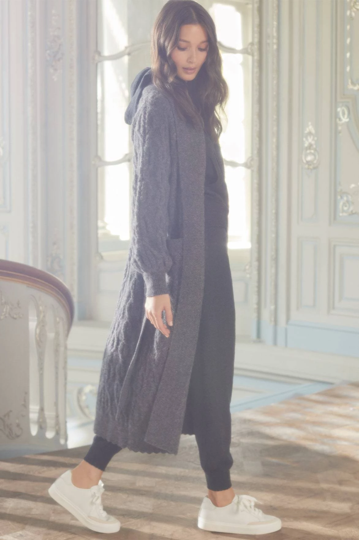 Needle & Thread Holding LTD Twisted Cable Maxi Cardigan 8 Needle & Thread Holding LTD Twisted Cable Maxi Cardigan