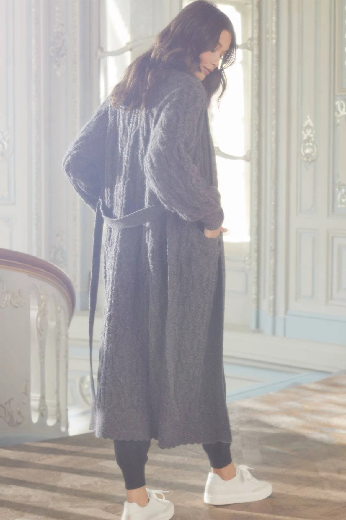 Needle & Thread Holding LTD Twisted Cable Maxi Cardigan 9 Needle & Thread Holding LTD Twisted Cable Maxi Cardigan