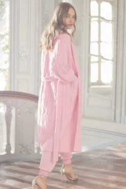 Needle & Thread Holding LTD Twisted Cable Maxi Cardigan 17 Needle & Thread Holding LTD Twisted Cable Maxi Cardigan