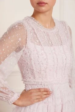 Needle & Thread Holding LTD Violet Shimmer Ankle Gown New Arrivals