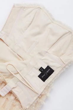 Needle & Thread Holding LTD New Arrivals Violet Shimmer Strapless Corset Gown 15 Needle & Thread Holding LTD New Arrivals Violet Shimmer Strapless Corset Gown