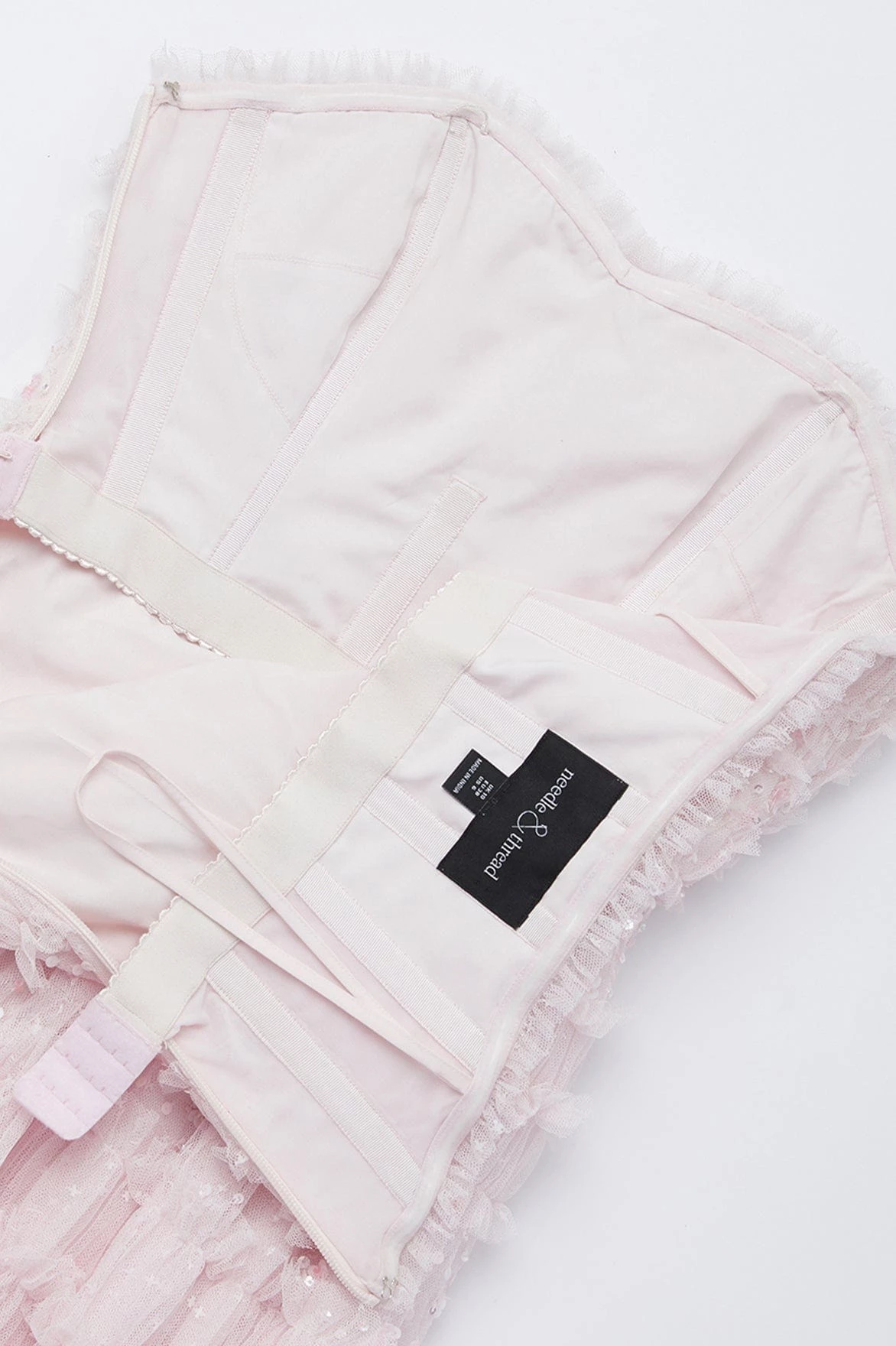 Needle & Thread Holding LTD Violet Shimmer Strapless Corset Ballerina Dress New Arrivals 7 Needle & Thread Holding LTD Violet Shimmer Strapless Corset Ballerina Dress New Arrivals