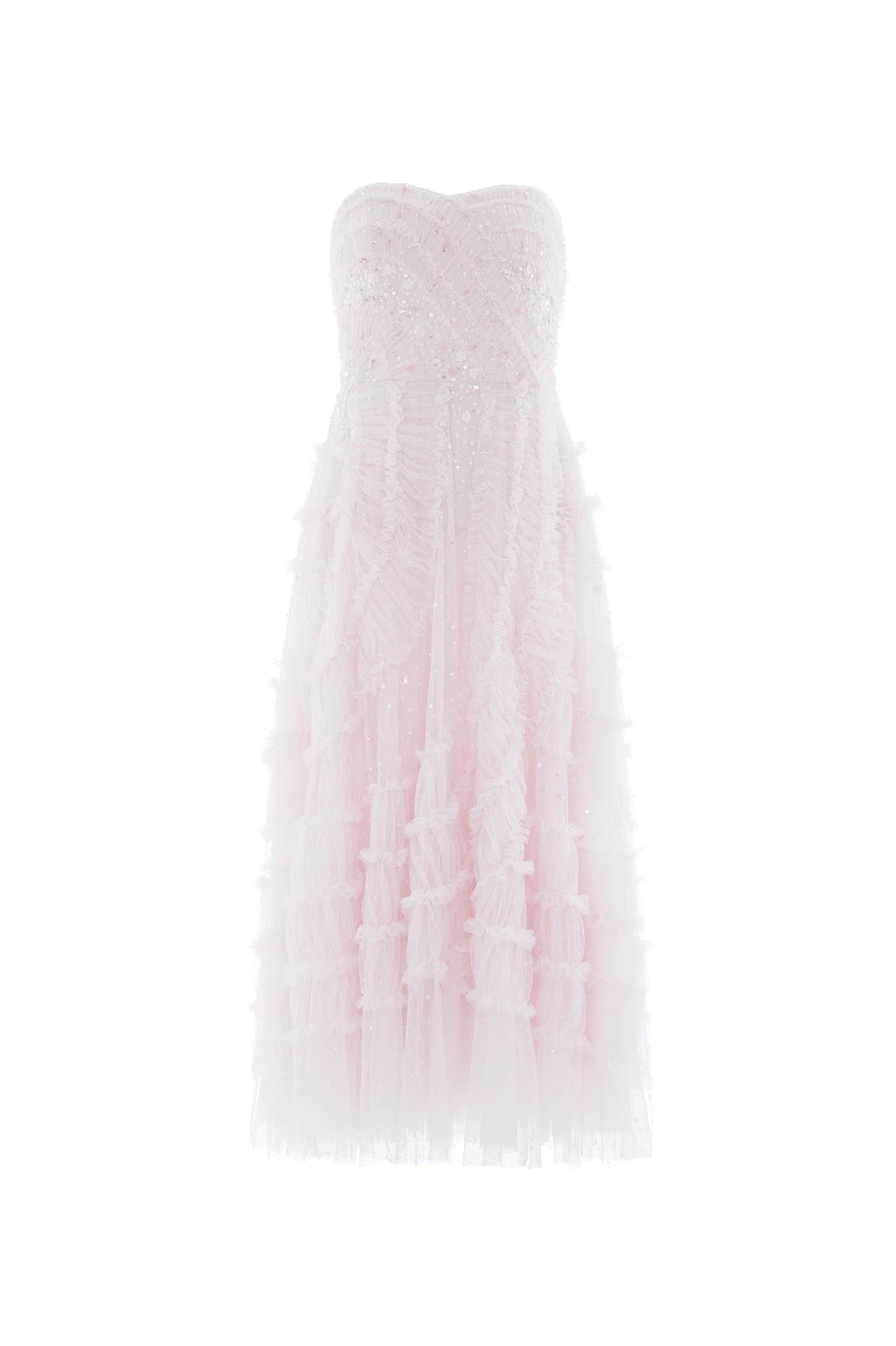 Needle & Thread Holding LTD Violet Shimmer Strapless Corset Ballerina Dress New Arrivals 2 Needle & Thread Holding LTD Violet Shimmer Strapless Corset Ballerina Dress New Arrivals