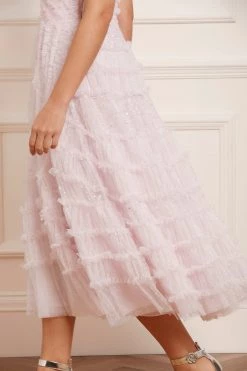 Needle & Thread Holding LTD Violet Shimmer Strapless Corset Ballerina Dress New Arrivals 13 Needle & Thread Holding LTD Violet Shimmer Strapless Corset Ballerina Dress New Arrivals