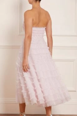 Needle & Thread Holding LTD Violet Shimmer Strapless Corset Ballerina Dress New Arrivals 17 Needle & Thread Holding LTD Violet Shimmer Strapless Corset Ballerina Dress New Arrivals