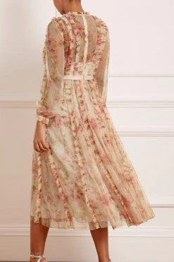 Needle & Thread Holding LTD Waltzing Blooms Garden Round Neck Ballerina Dress 14 Needle & Thread Holding LTD Waltzing Blooms Garden Round Neck Ballerina Dress