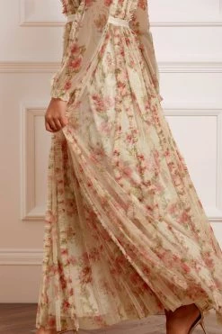 Needle & Thread Holding LTD Waltzing Blooms Garden Round Neck Gown 13 Needle & Thread Holding LTD Waltzing Blooms Garden Round Neck Gown