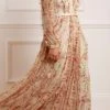 Needle & Thread Holding LTD All - Womenswear Waltzing Blooms Garden V-Neck Gown