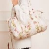 Needle & Thread Holding LTD Waltzing Blooms Quilted Shoulder Bag