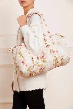 Needle & Thread Holding LTD Waltzing Blooms Quilted Shoulder Bag