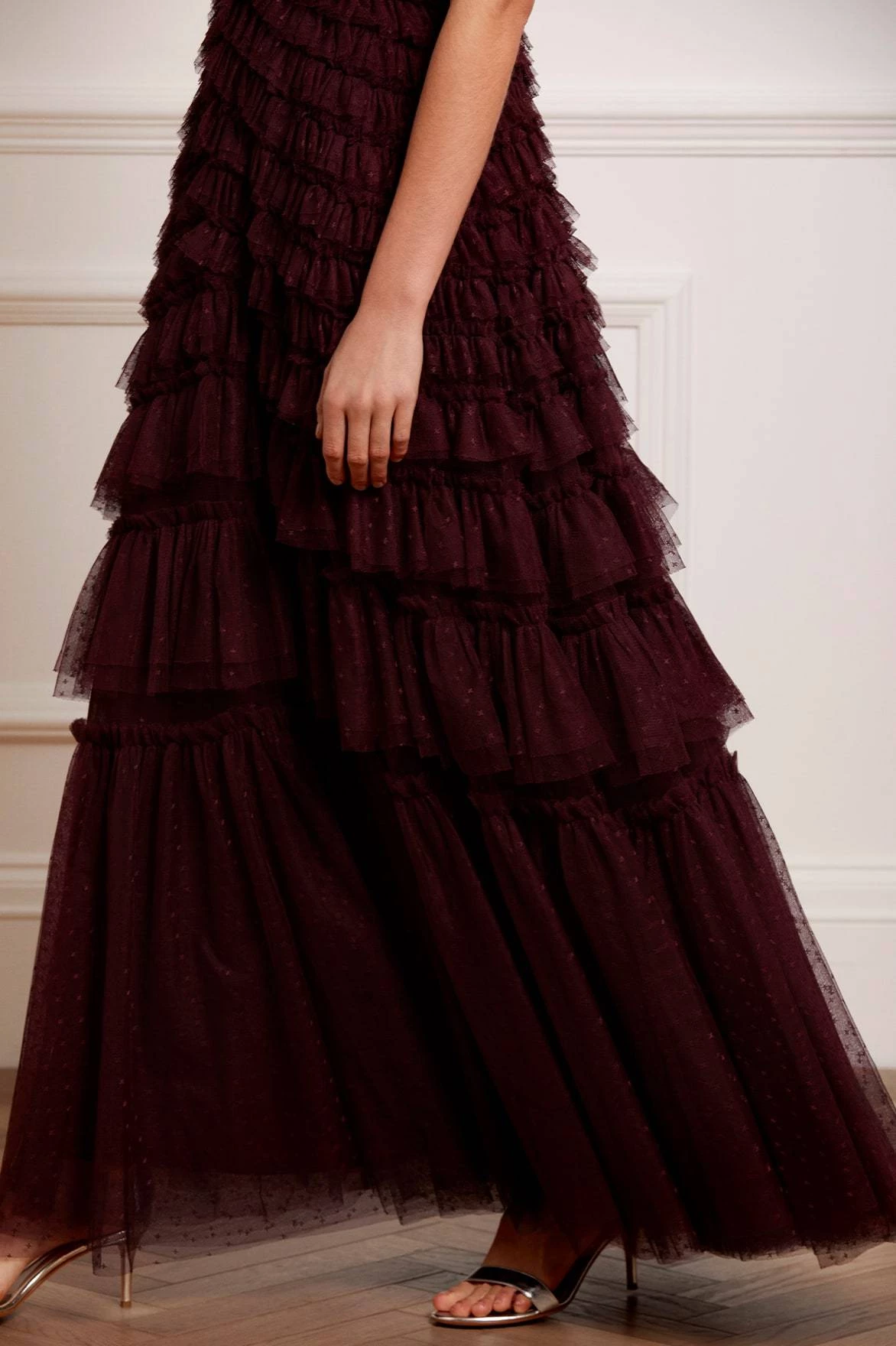 Needle & Thread Holding LTD All - Womenswear Willow Ruffle Gown 5 Needle & Thread Holding LTD All - Womenswear Willow Ruffle Gown