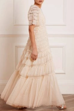 Needle & Thread Holding LTD Willow Ruffle Gown All - Womenswear