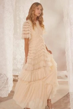 Needle & Thread Holding LTD Willow Ruffle Gown All - Womenswear