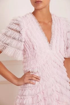 Needle & Thread Holding LTD All - Womenswear Willow Ruffle V-Neck Gown