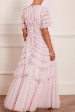 Needle & Thread Holding LTD All - Womenswear Willow Ruffle V-Neck Gown