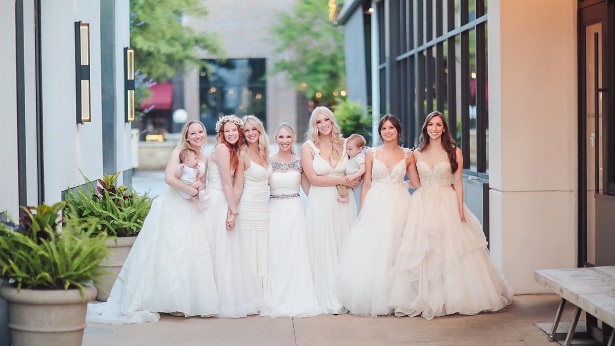 Dresselia Sales -Dresselia Sales Bonin Girls Wear Wedding Dresses in Houston Texas During Day